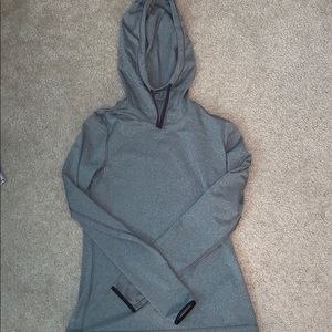 NIKE PRO Gray Tight Hoodie.